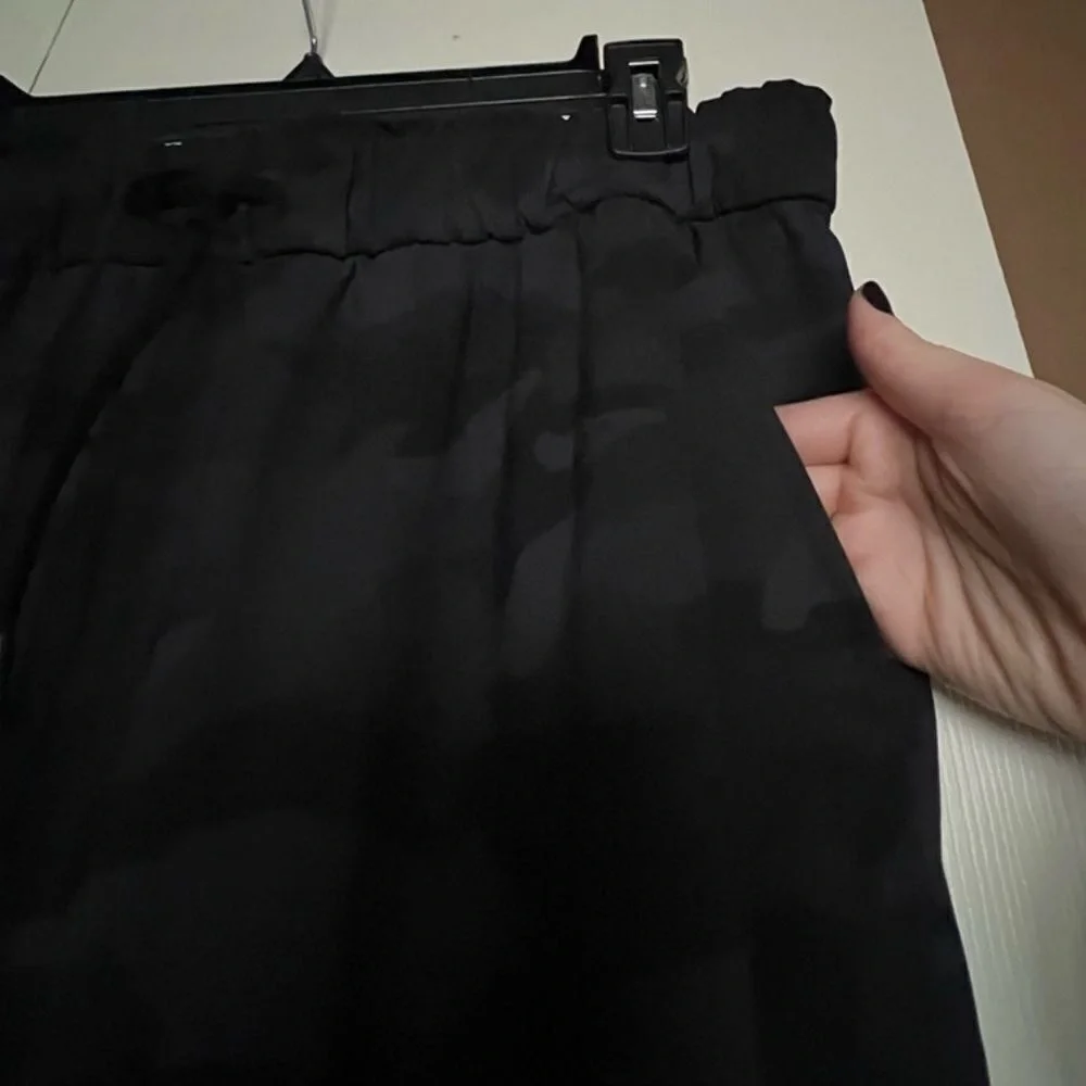 Lululemon Keep Moving Pant 7/8 High-Rise‎ Incognito Camo Multi Grey Jogger 14